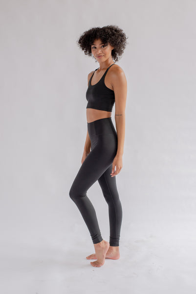 GIRLFRIEND COLLECTIVE - HIGH RISE FLOAT LEGGINGS 28.5 - BLACK