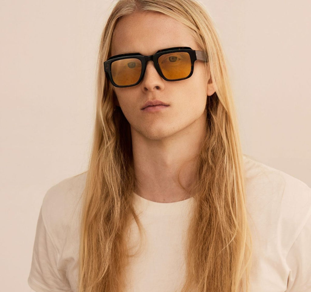 SPITFIRE - SUNGLASSES CUT 108 - DARK TORTOISE/AMBER