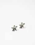 WOLF CIRCUS - FLOWER EARRINGS - SILVER