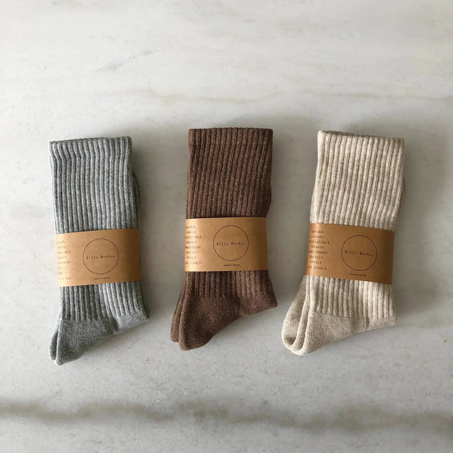 BILLY BAMBOO - TERRY COTTON SOCKS