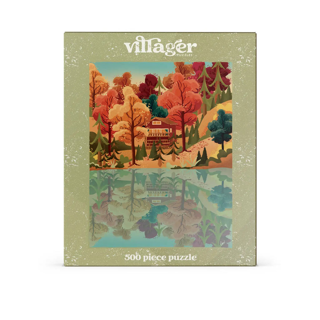 VILLAGER PUZZLES - FEUILLES DE MUSKOKA - 500 MORCEAUX