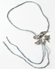 WOLF CIRCUS - FLOWER NECKLACE - BLUE