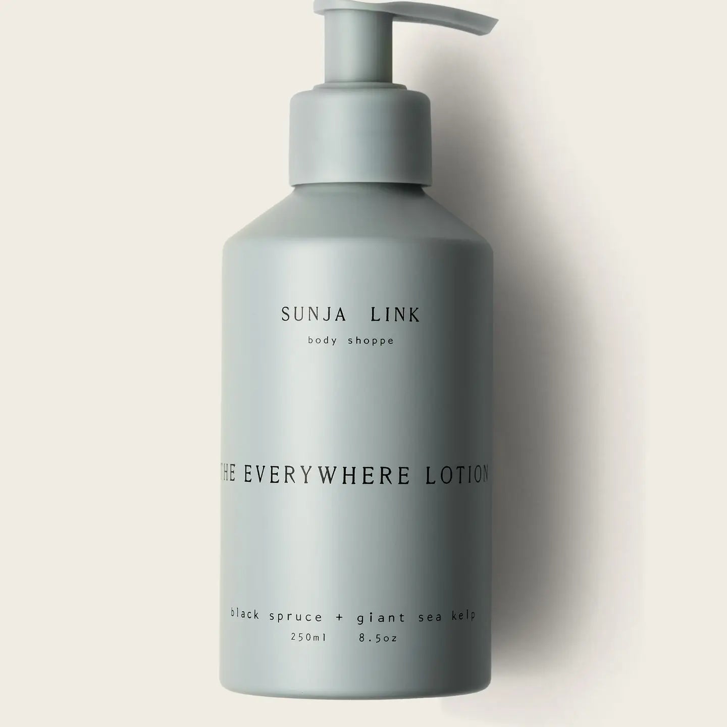 SUNJA LINK - EVERYWHERE LOTION - BLACK SPRUCE AND GIANT SEA KELP