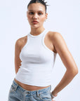 DR DENIM - AMELIE TOP - OFF-WHITE - SS24