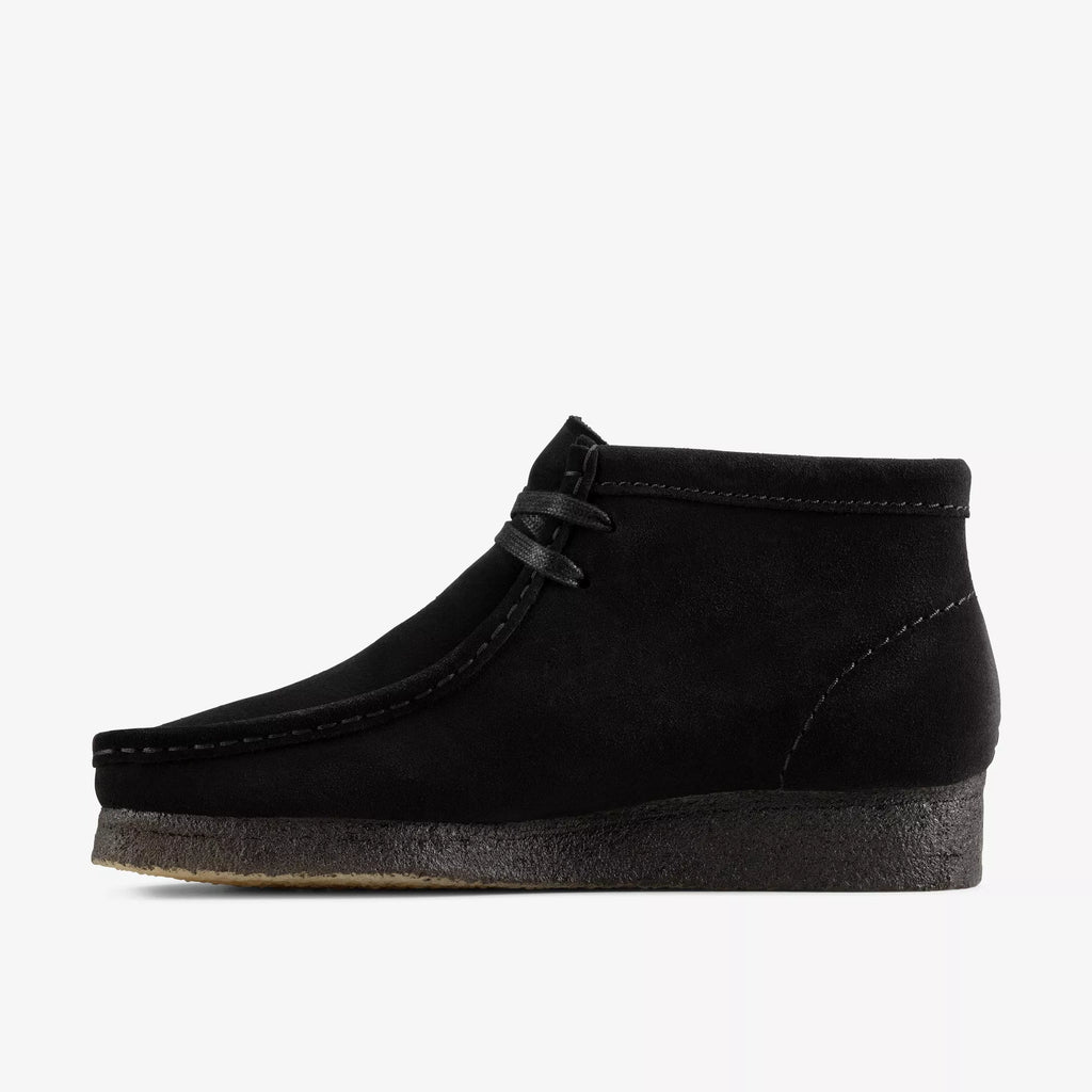 CLARKS - WALLABEE BOOT - BLACK