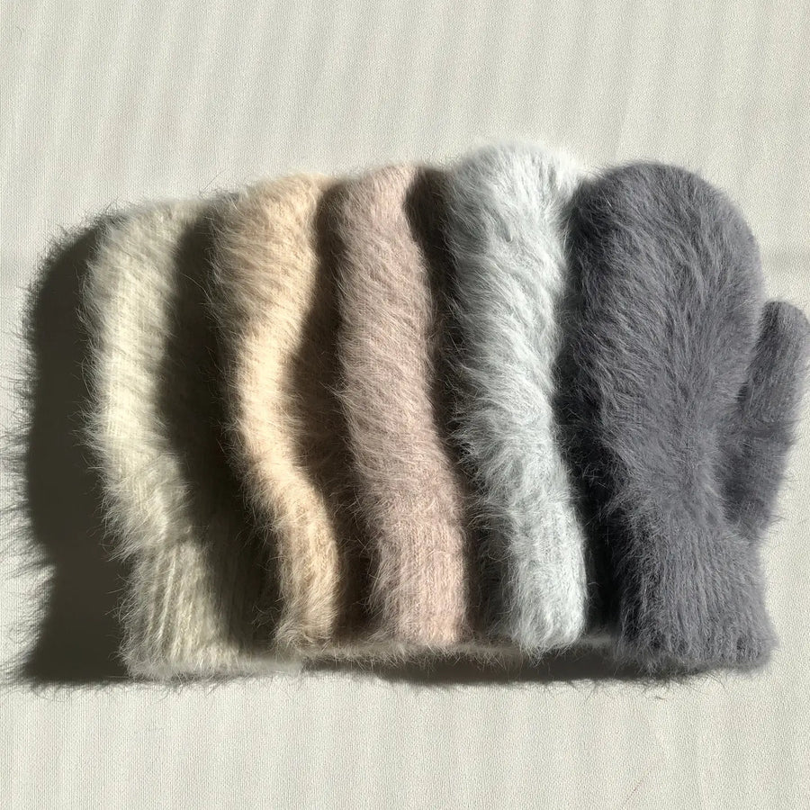 BILLY BAMBOO - MITAINE FLUFFY ANGORA