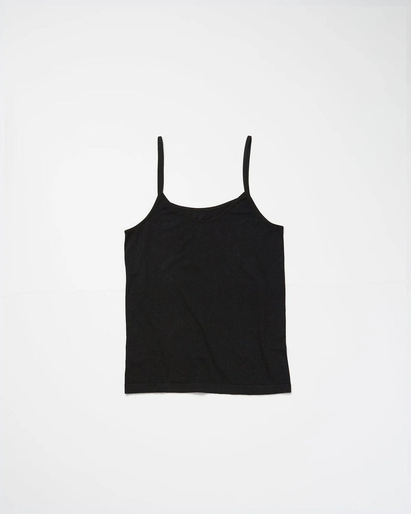 SWEDISH STOCKINGS - CAMISOLE EMMY - BLACK CASHMERE