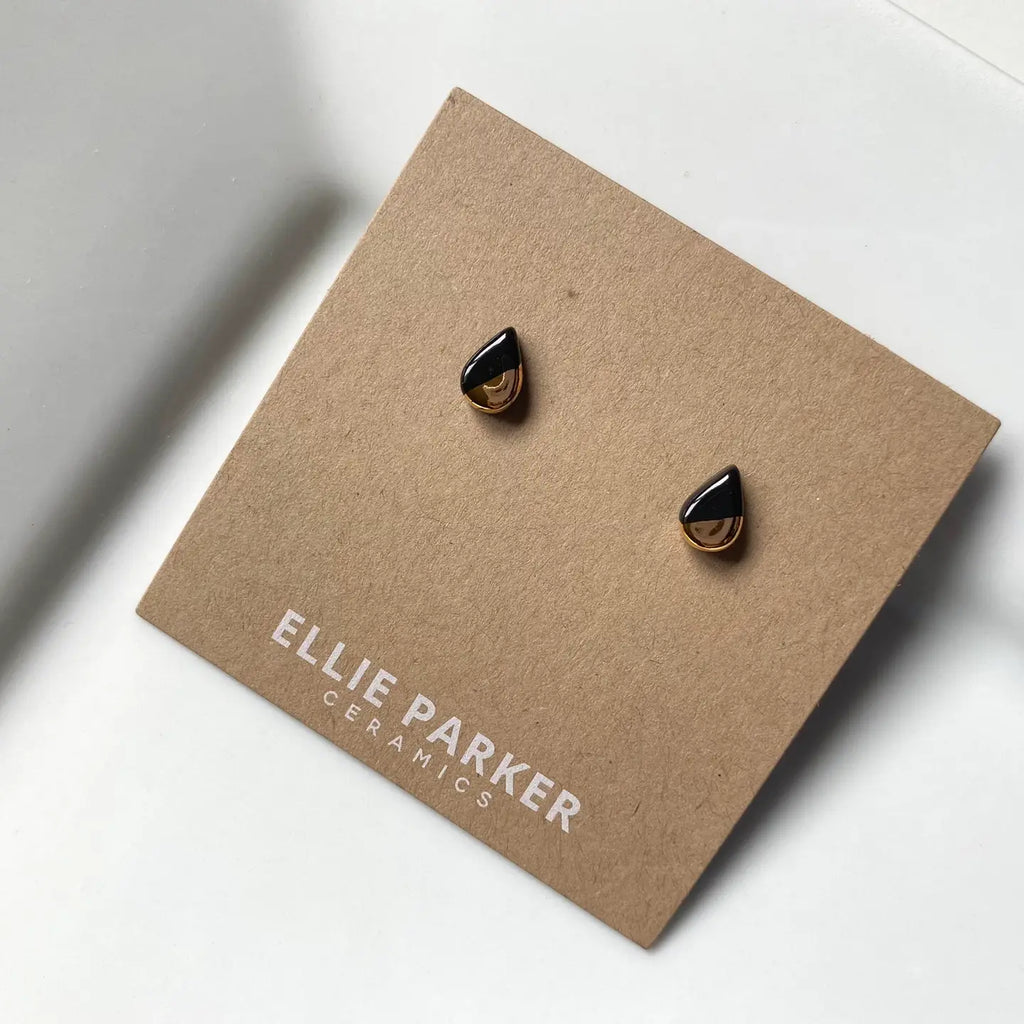 ELLIE PARKER CERAMICS - BOUCLES D'OREILLE LARME EN CÉRAMIQUE