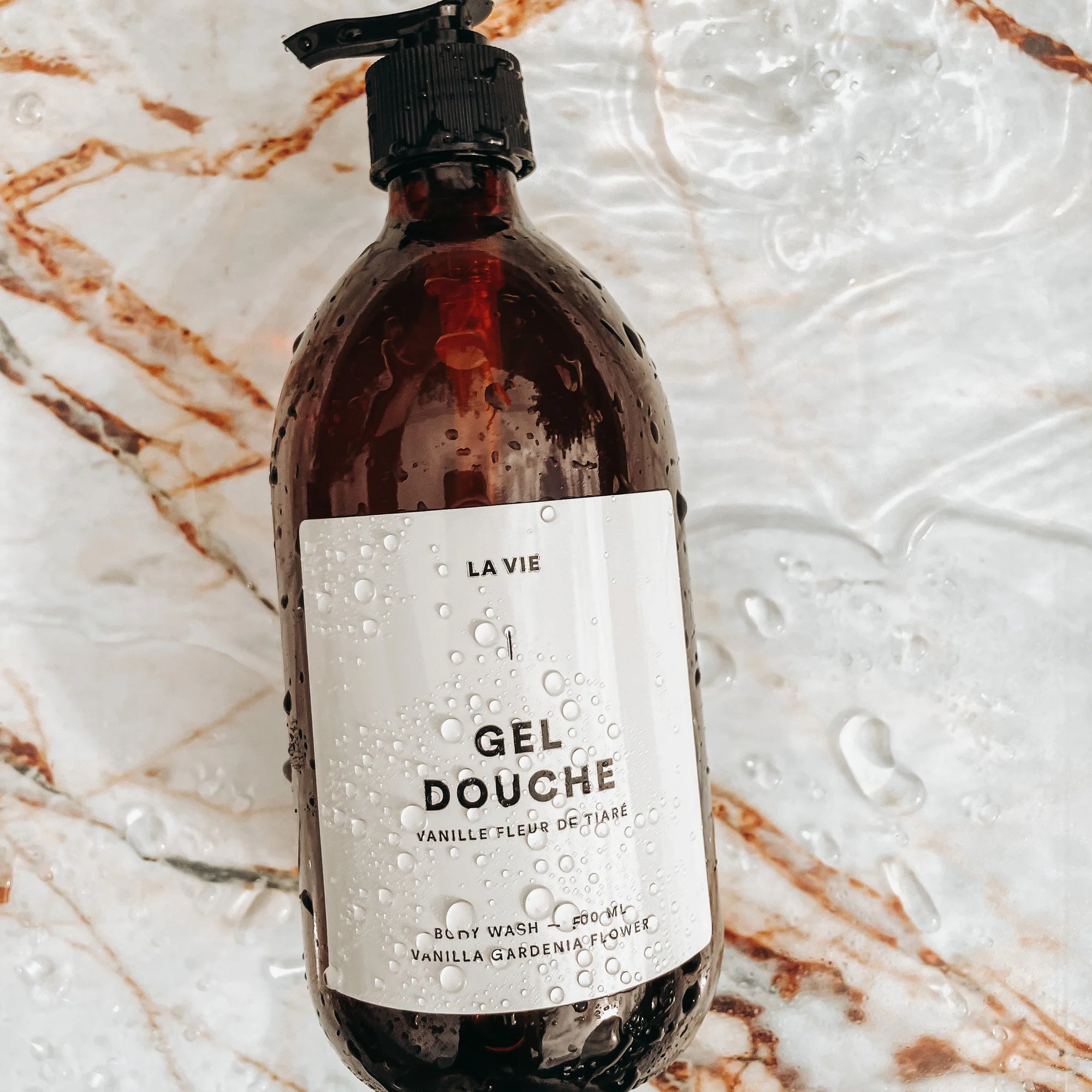 ATELIER LA VIE APOTHICAIRE - GEL DOUCHE - VANILLE &amp; TIARÉ