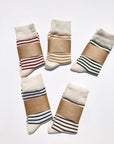 BILLY BAMBOO - COLORFUL STRIPED SOCKS