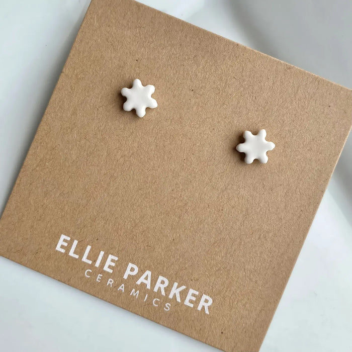 ELLIE PARKER - BOUCLES D'OREILLES - FLOCON DE NEIGE