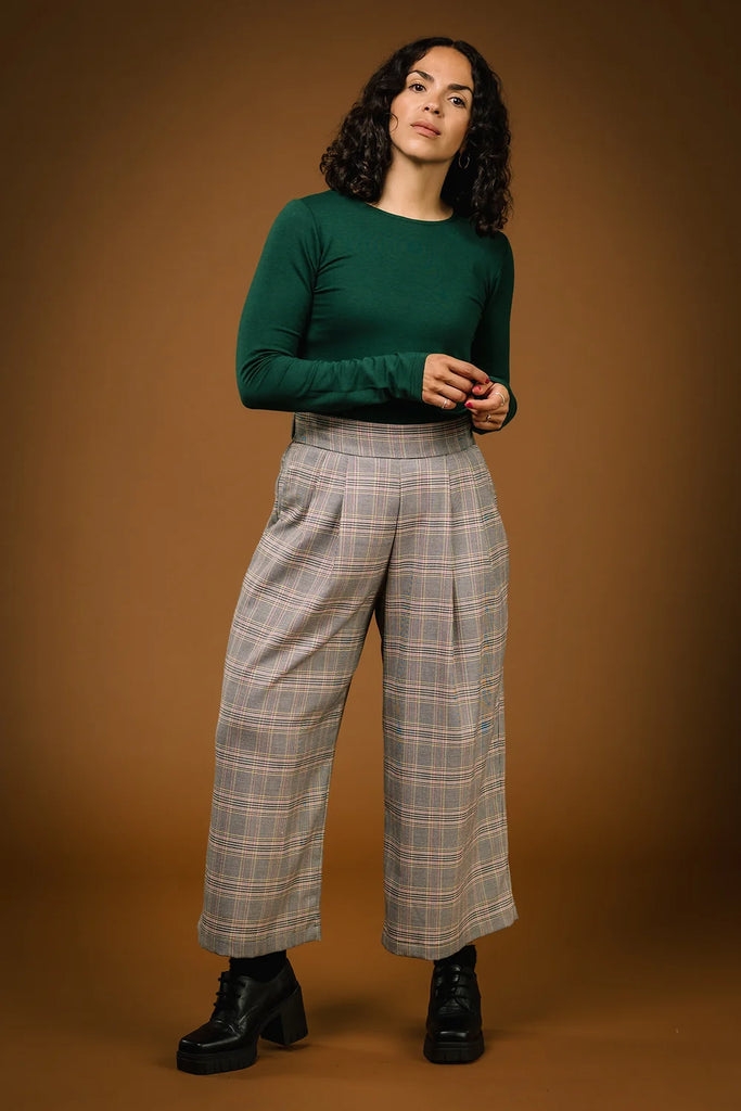 MERCEDES MORIN - PALOMA PANTS - CHECK - FW24