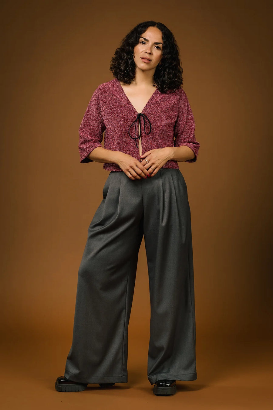 MERCEDES MORIN - PALOMA LONG PANTS - GREY - FW24