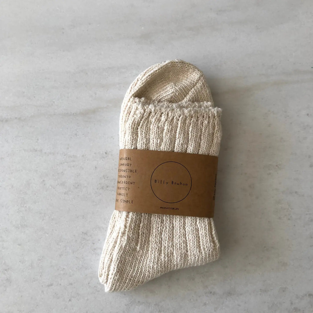 BILLY BAMBOO - CHAUSSETTES EN COTON FLAMMÉ