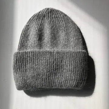 BILLY BAMBOO - TUQUE EN LAINE ROYALE ANGORA - NEUTRE