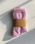 BILLY BAMBOO - ANGORA FLUFFY SOCKS - CRYSTALS