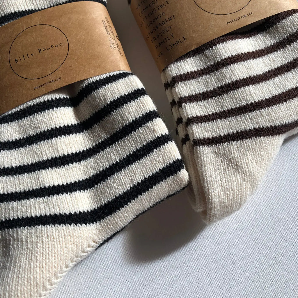 BILLY BAMBOO - HIGH STRIPED SOCKS