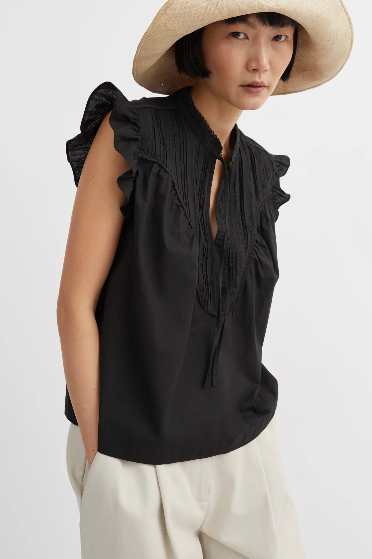 SKALL STUDIO - AURORA TOP - BLACK - SS25