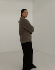 BARE KNITWEAR - PORTEAU CABLE CREW - RACINE - AH23