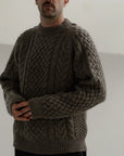 BARE KNITWEAR - PORTEAU CABLE CREW - RACINE - AH23