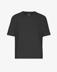 COLORFUL STANDARD - SHORT BOXY T-SHIRT - BLACK