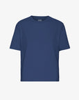 COLORFUL STANDARD - T SHIRT BOXY SHORT - MARINE BLUE