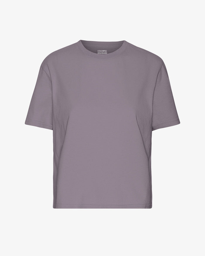 COLORFUL STANDARD - T SHIRT BOXY COURT - PURPLE HAZE