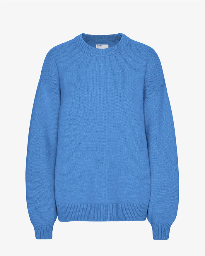 COLORFUL STANDARD - OVERSIZED MERINO SWEATER - PACIFIC BLUE