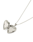 LISBETH JEWELRY - COLLIER MÉDAILLON COEUR CLASSIQUE - ARGENT