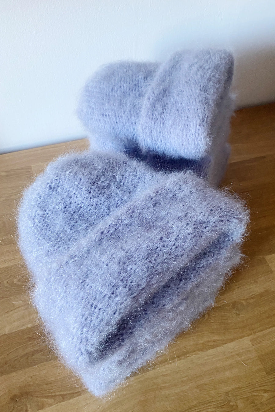 HEIRLOOM - TUQUE MOHAIR CLOUD - LILAS