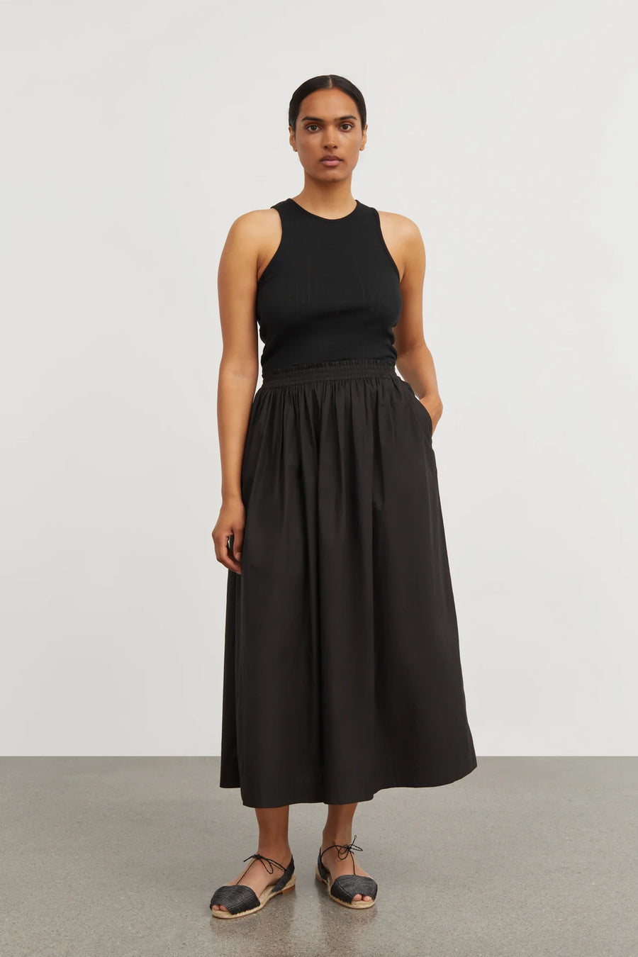 SKALL - DAGNY SKIRT - BLACK - FW24