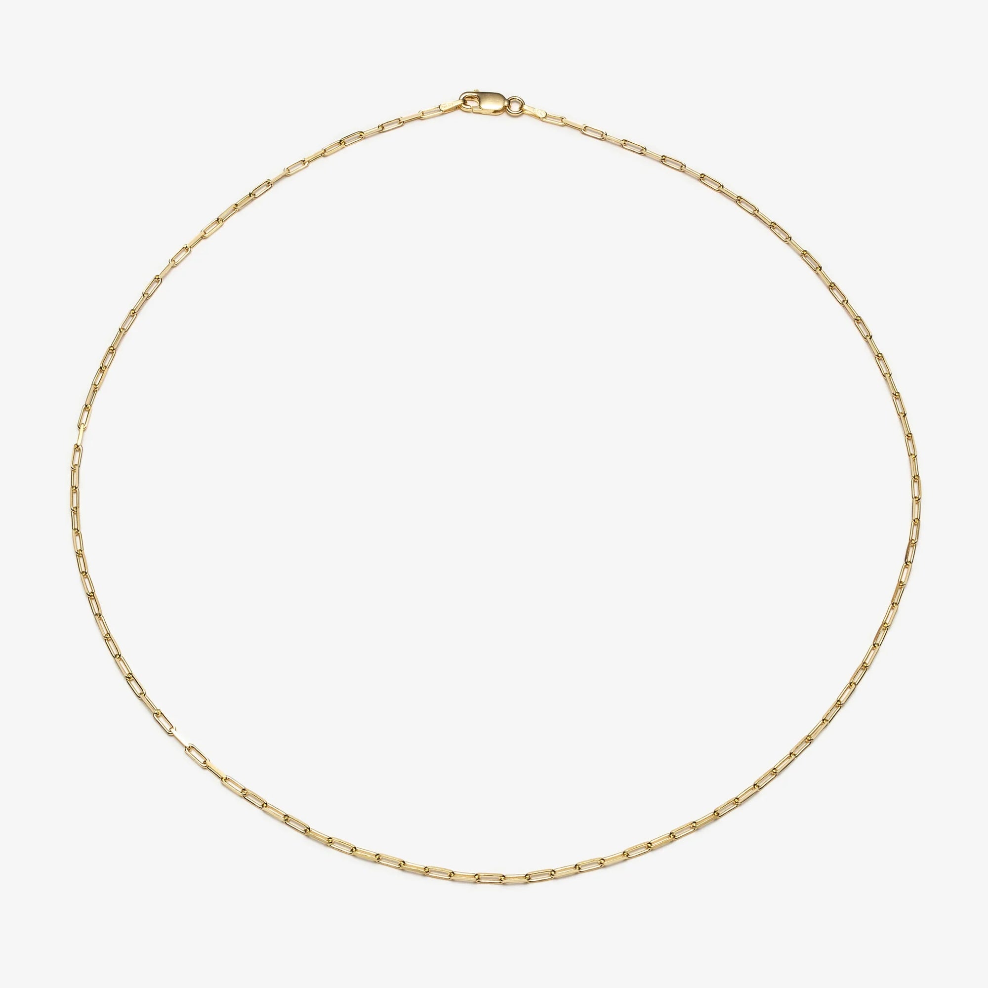 PILAR AGUECI - MINI TROMBONE NECKLACE - GOLD-PLATED