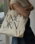 UNICORN - LARGE TOTE BAG AVEC LOGO