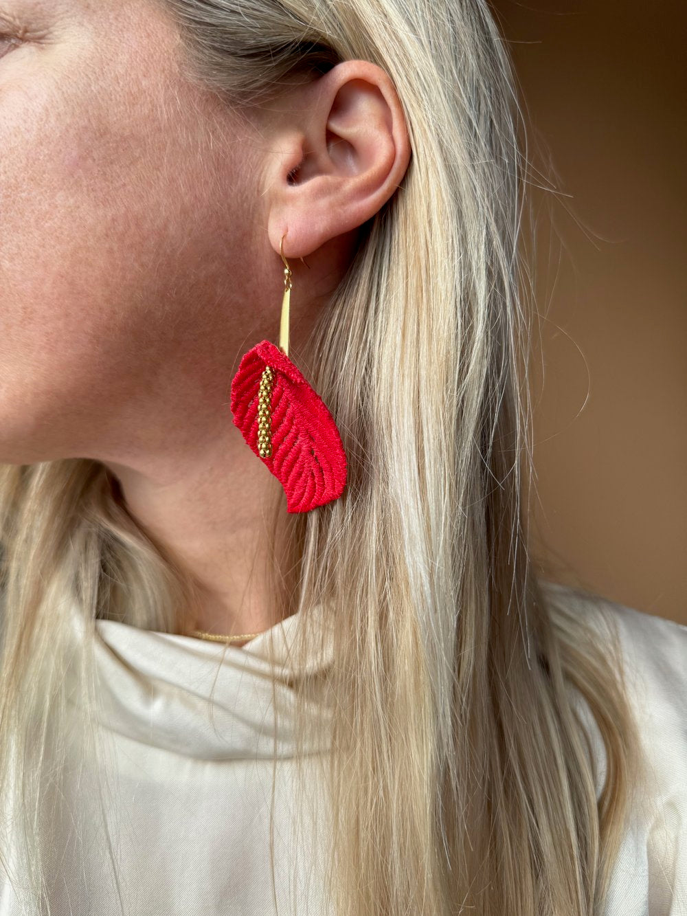 THIS ILK - ANTHURIUM EARRINGS - SMALL