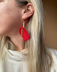 THIS ILK - ANTHURIUM EARRINGS - SMALL