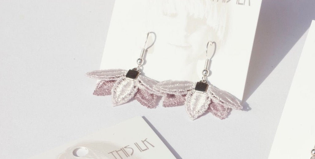 THIS ILK -  PETALUM SHORT EARRINGS