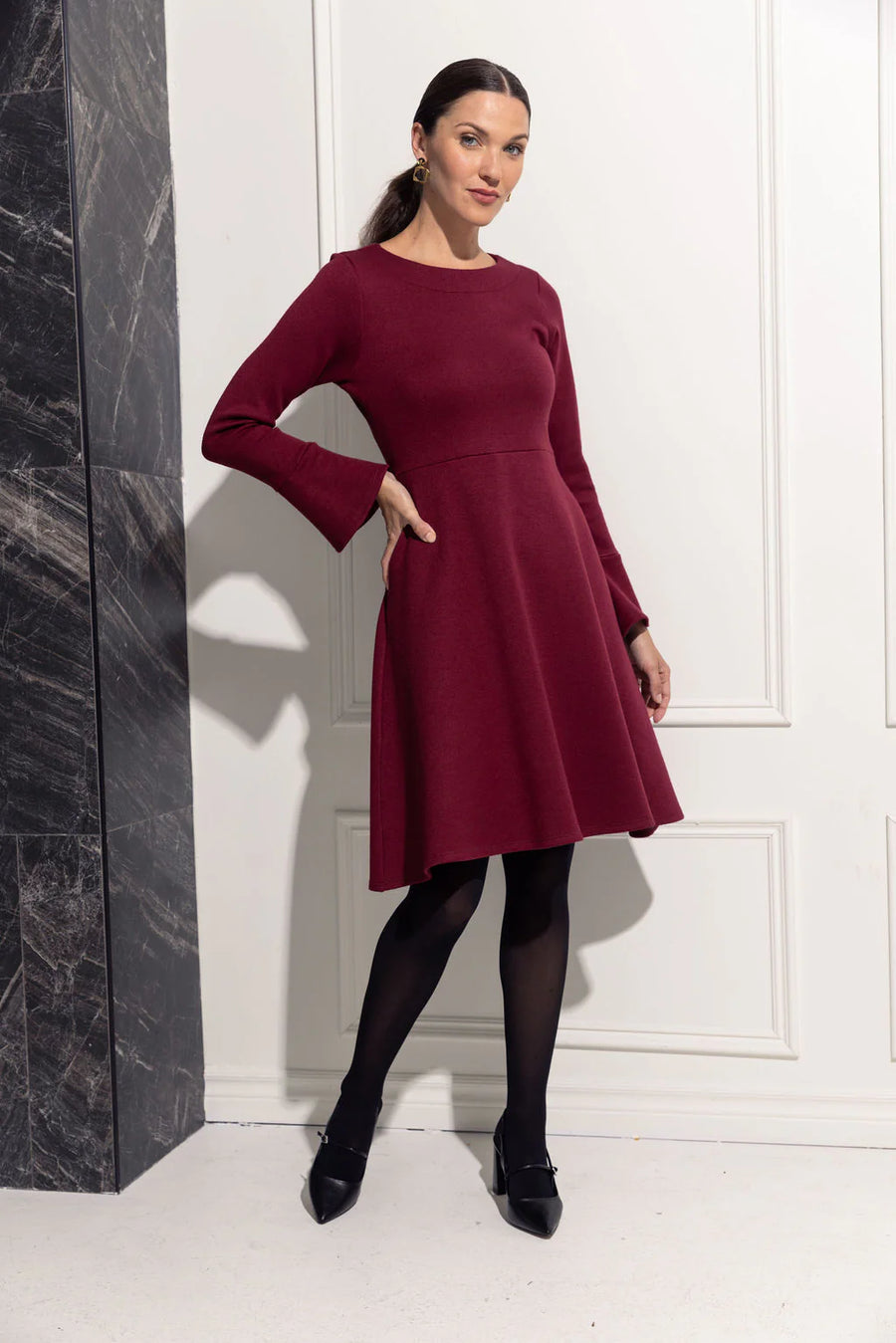 CHERRY BOBIN - NICKS DRESS - RED - AH24