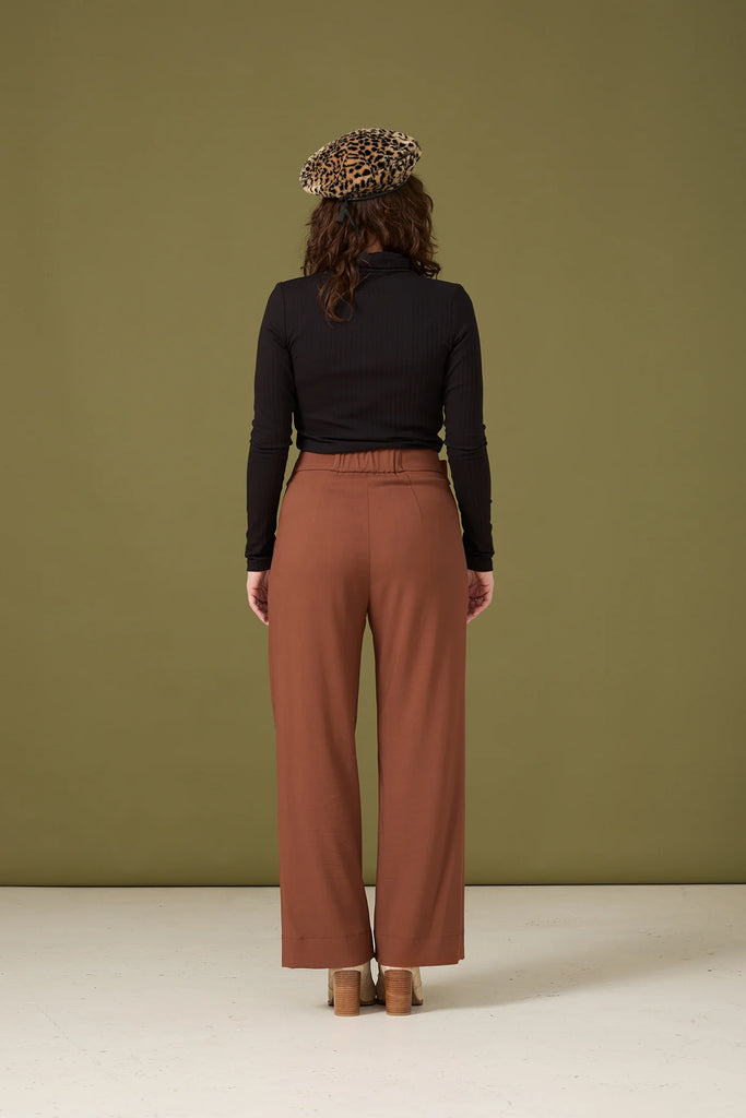 COKLUCH - PANTALON BROOKE - SEQUOIA - AH24