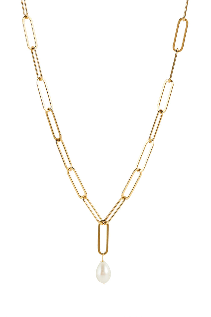 LISBETH JEWELRY - CLOVIS NECKLACE - FILLED GOLD