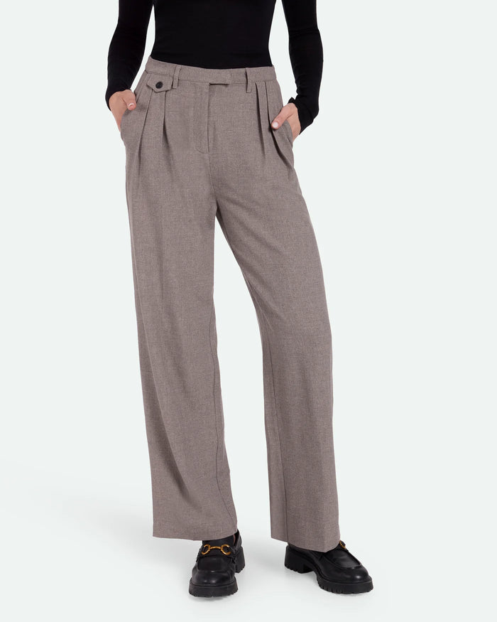 MINIMUM - PANTALON LEONAS - PINE BARK - AH24