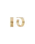 LISBETH JEWELRY - LETTI HOOPS - GOLD FILLED