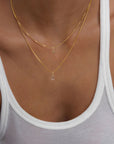 LISBETH JEWELRY - ALLO NECKLACE - 14K GOLD FILLED