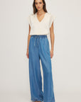 MELISSA NEPTON - MANDY TROUSER - MEDIUM BLUE - SS25