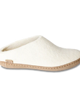 GLERUPS - SANS-GÊNE SLIP ON - CUIR/BLANC