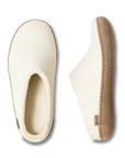 GLERUPS - SANS-GÊNE SLIP ON - CUIR/BLANC