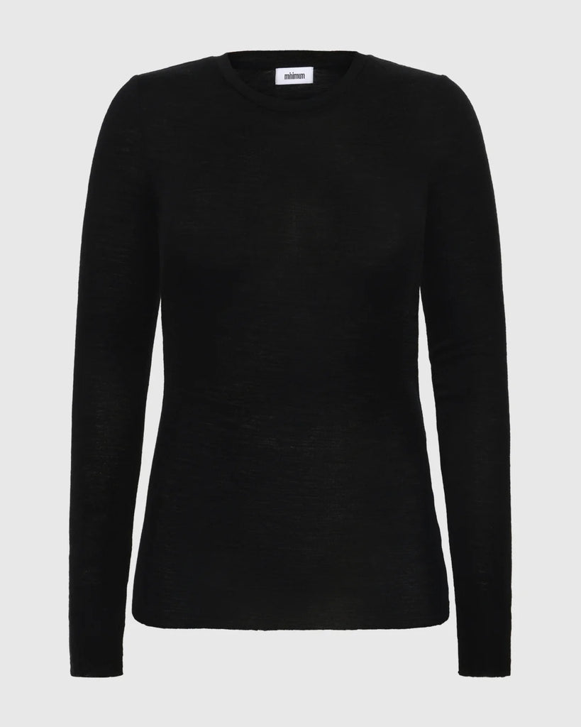 MINIMUM - NATASHAS TOP - BLACK - FW24