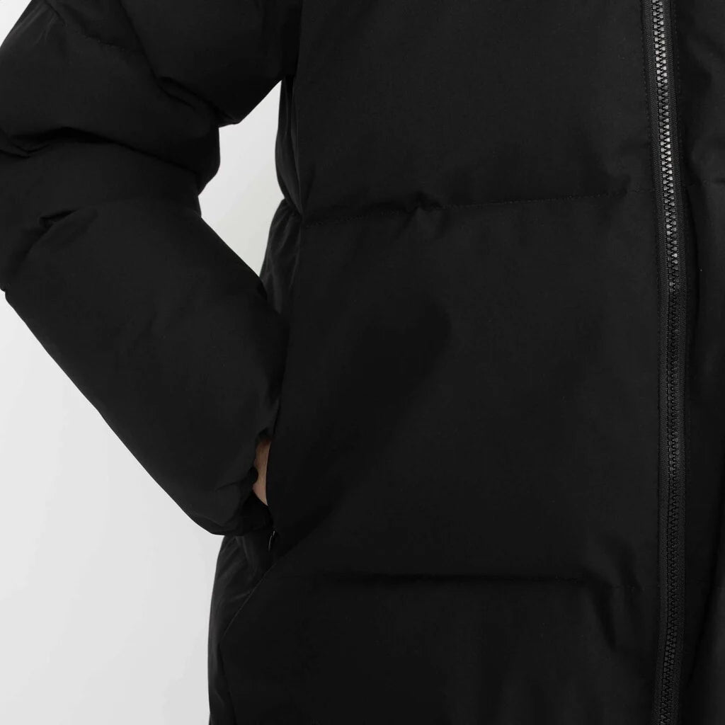 SELFHOOD - MANTEAU SURDIMENSIONNÉ - NOIR - FW24