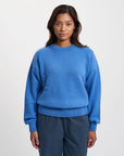 COLORFUL STANDARD - OVERSIZED MERINO SWEATER - PACIFIC BLUE