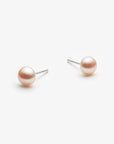 PILAR AGUECI - PEARL EARRINGS - PINK - 8MM