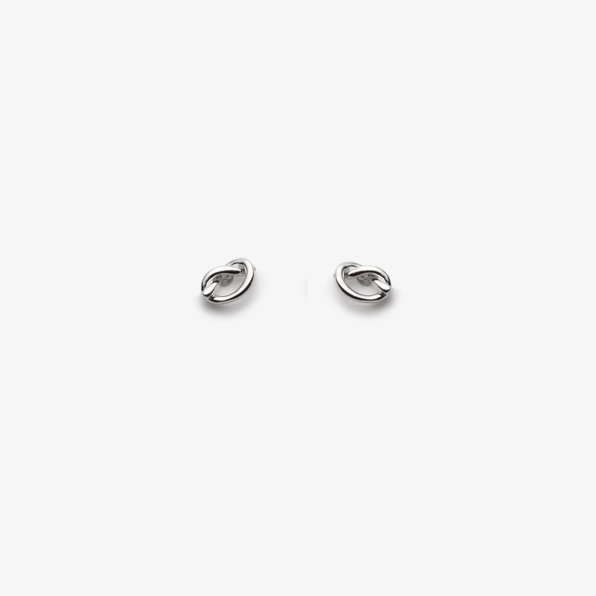 PILAR AGUECI - SMALL BOW STUDS - SILVER